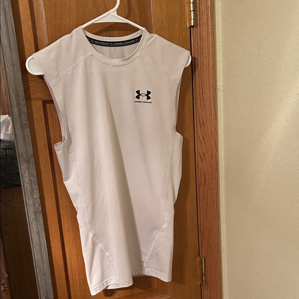 Under Armour Ivory Sleeveless Top